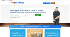 Desktop Screenshot of checkatrade.com